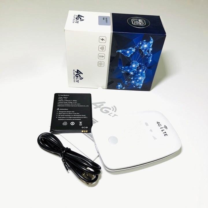 LTE 4G Router Cầm Tay phát Wifi 4G chuyên dùng cho điện thoại tivi pc camera xe hơi, xe khách, khu vực không có internet