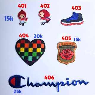 Sticker vải, patch ủi