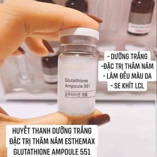 Tế bào gốc truyền trắng Glutathione Esthemax (1 Hộp)