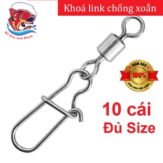 Khóa Link Chống Xoắn Chữ U Cao Cấp Combo 10 Chiếc Khóa Link Chống Xoắn PK-6