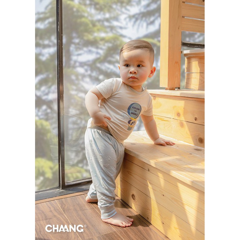 [CHAANG] Bộ cúc vai quần dài hãng Chaang, BST Chaang Summer 2021, quân áo trẻ em Chaang cotton an toàn cho bé