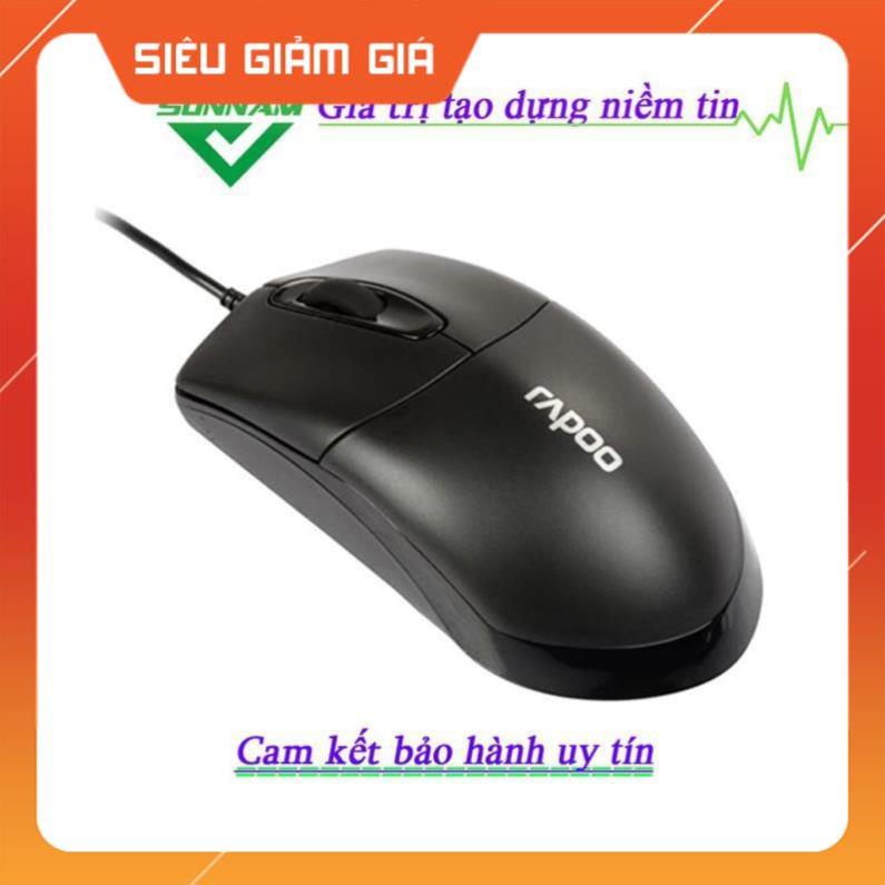 Hàng Chính Hãng -  Chuột Rapoo N1050 Kết Nối USB - Bảo Hành Đổi Mới 12 Tháng | BigBuy360 - bigbuy360.vn