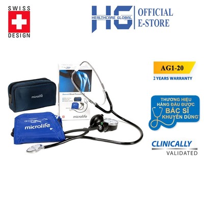 Máy Đo Huyết Áp Cơ Microlife AG120 | Thương Hiệu Thụy Sỹ Bảo Hành 24 Tháng
