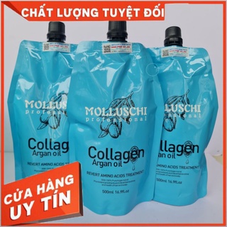 Hấp Collagen Molluschi siêu mềm mượt 500ml