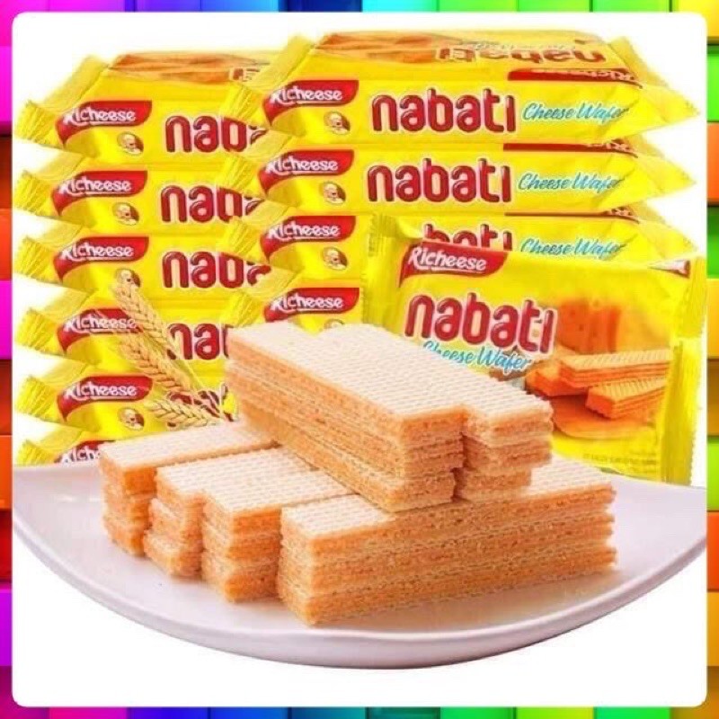 Bánh Kem Xốp Nabati Cheese Wafer 52gr