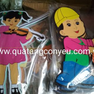 Combo tranh góc decan cho mần non