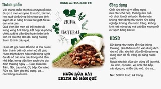 Nước rửa bát enzym bồ hòn quế