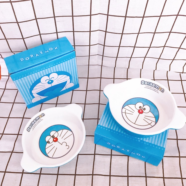 Tô sứ bát sứ Doraemon Tô ăn dặm cho bé