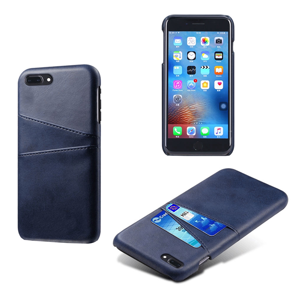 iPhone 6 6S 7 8 Plus 5 5S SE Luxury Slim Card Slot Wallet PU Leather Case Shockproof Hybrid Cover