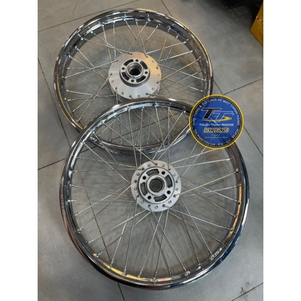 Bộ căm đùm niềng Tanlan 2 dĩa sport - Su Sport/Xipo/RGV120/RG110/Satria2k/RGX