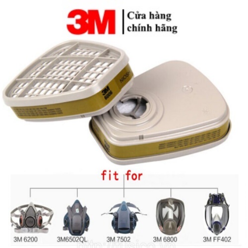 Phin Lọc Hỗn Hợp Hơi Hữu Cơ/Vô Cơ 3M 6006