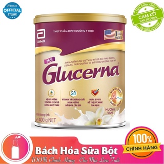 [Chính hãng] Sữa Bột Glucerna Dành Cho Người Đái Tháo Đường Và Tiền Đái Tháo Đường - 400g (Date mới)