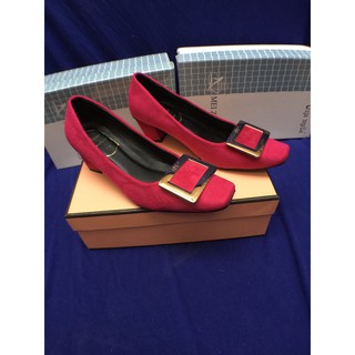 [FREE SHIP] Giày cao gót da lộn 5cm [Msp B2]