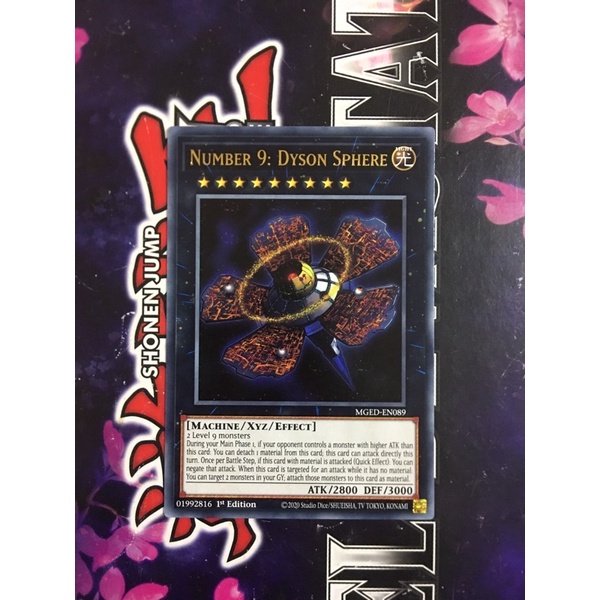 Thẻ bài Yugioh Number 9: Dyson Sphere