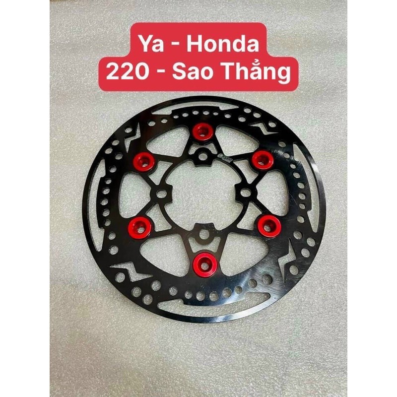 ĐĨA THẮNG TRƯỚC,  ĐĨA THẮNG CNC MÀU ĐEN CAO CẤP CHO CÁC DÒNG XE ĐA NĂNG