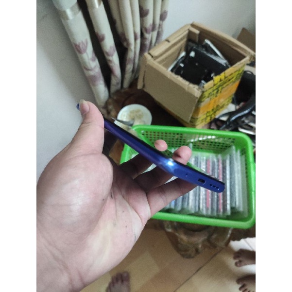 Điện thoại cũ redmi 9t pin 6000mah 2 sim chơi game tiếng việt đầy đủ