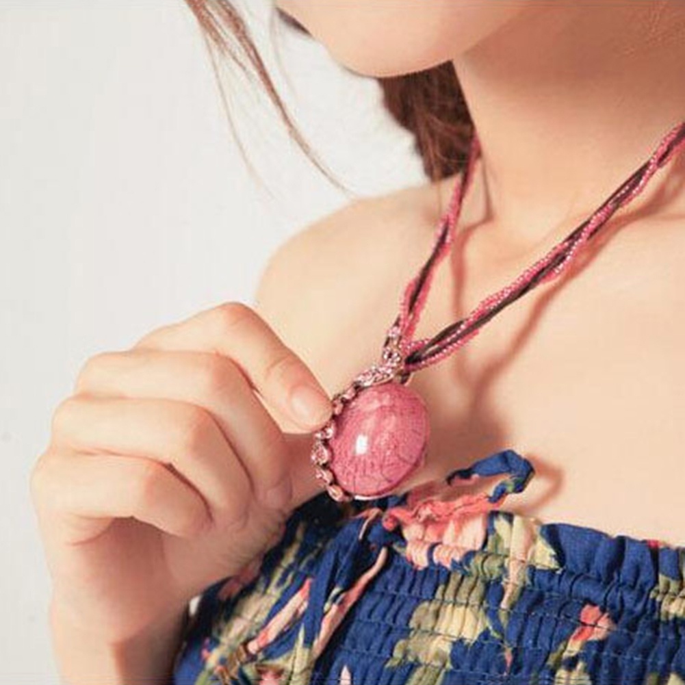 Vòng cổ Hợp Kim Mặt Hình Chim Công Đính Đá Opal Nhân Tạo Thời Trang Cho Nữ