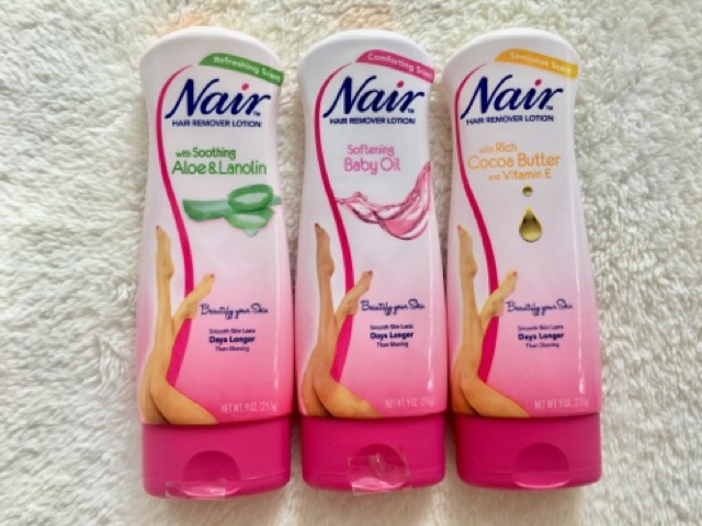 Kem tẩy lông Nair HAIR REMOVR LOTION (255g)MỸ | BigBuy360 - bigbuy360.vn