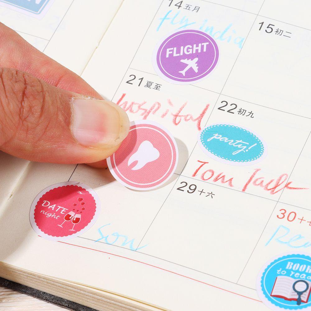 LAKAMIER Set 2 Tờ Giấy Dán Ghi Chú Ghi Chú Nhiều Màu Sắc