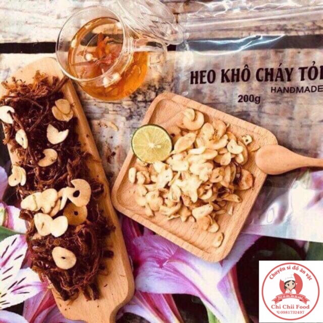 500gr Heo Cháy Tỏi Loaii 1 có Giấy ATVSTP