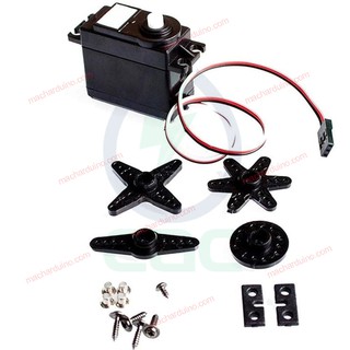 Động cơ servo xoay 360 độ ds04 emax08maii trục nhông đồng