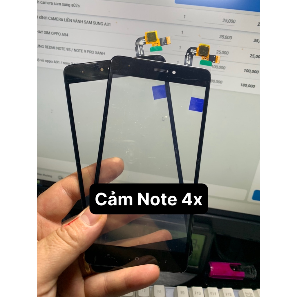 Cảm ứng điện thoại xiaomi redmi note 4X