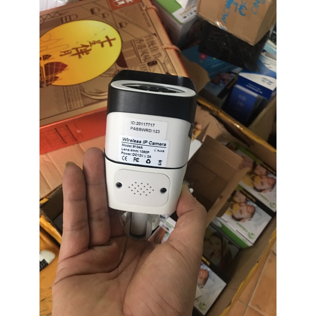 Camera Yoosee Wifi Ngoài Trời 9104A FHD 3.0Mpx - Vỏ sắt | BigBuy360 - bigbuy360.vn