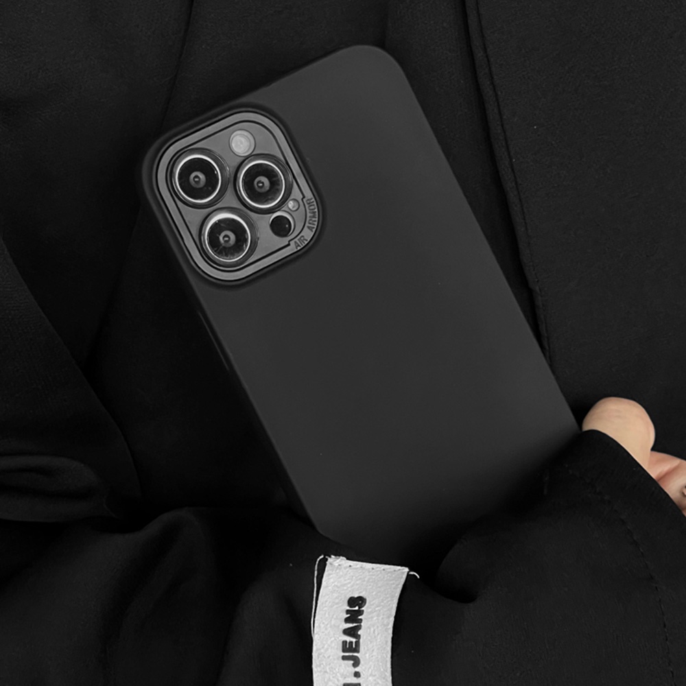 Ốp Điện Thoại TPU Mềm Chống Sốc Màu Kẹo 2 Trong 1 Cho IPhone 11 12 13 14 Pro Max X XR 7 8 Plus