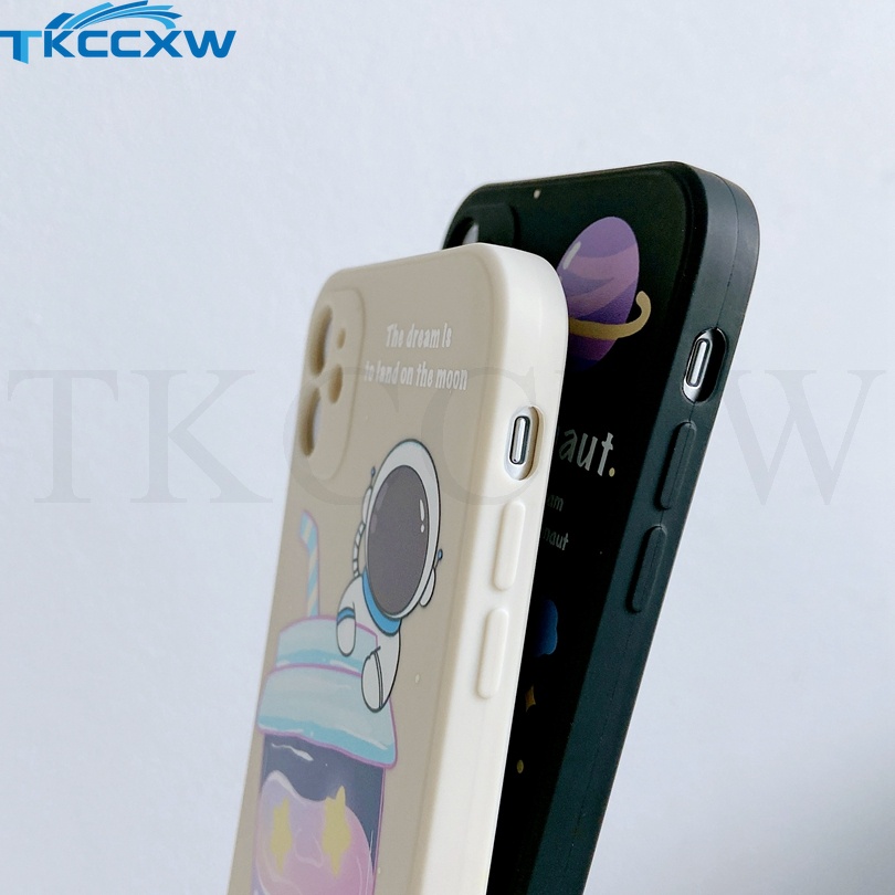 Ốp Điện Thoại Silicon Hình Ly Trà Sữa Cho Samsung Galaxy Note 10 S10 Lite S10 Plus S20 S21 S22 Plus S20 FE Ultra A02 A03 A02S A03S