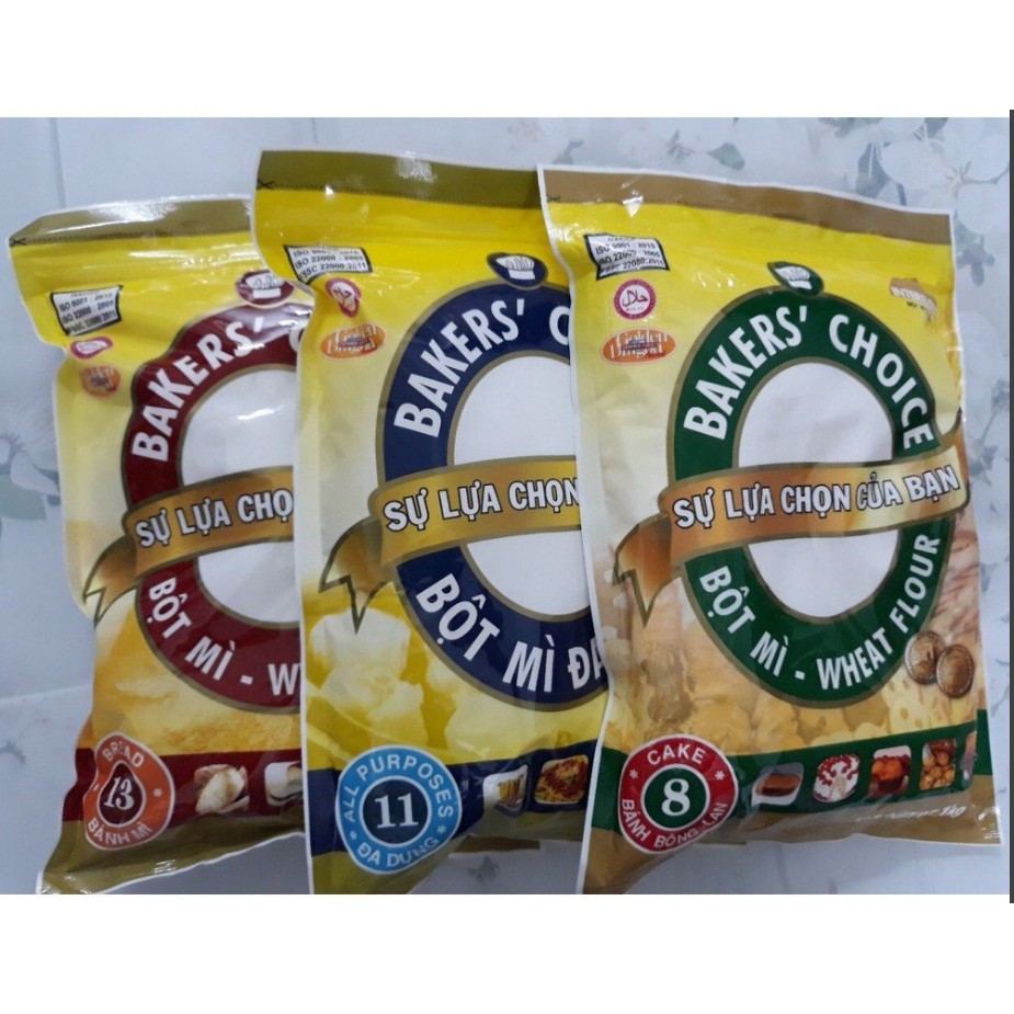 Sale Bột Mì Bakers' Choice Số 8,11,13 Gói 1kg