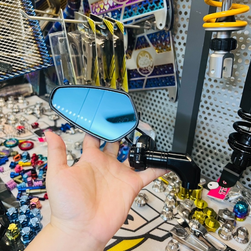 Kiếng Crg mod lông đền titan gắn mọi dòng xe ✌