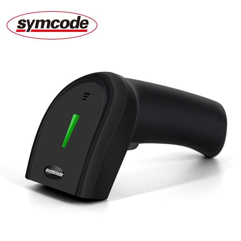 Ivn076 máy quét mã vạch Symcode ivn076 không dây cảm biến hồng quang CCD  quét được cả mã barcode 1D và mã QR 2D
