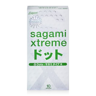 Bao cao su sagami xtreme dots type gai gân siêu mỏng hộp 10 cái