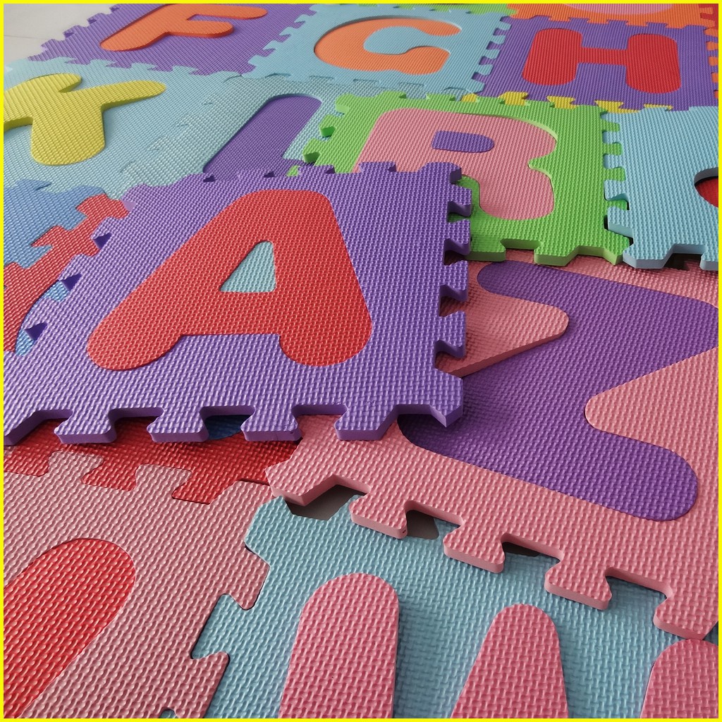 Thảm xốp cho bé - Kích thước mỗi tấm 30x30x1cm- Hàng Việt Nam