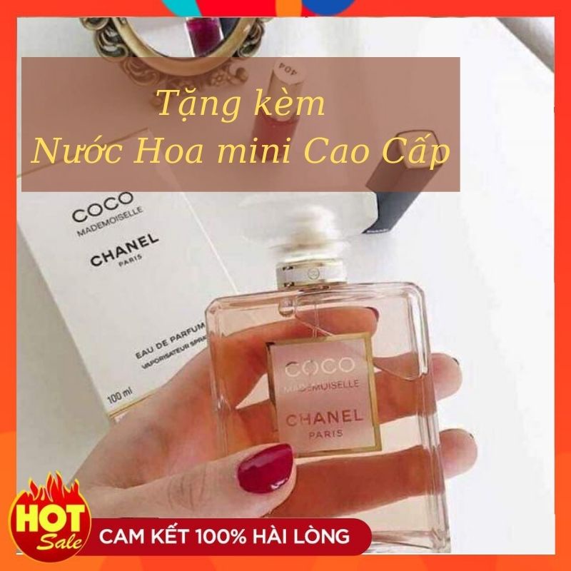 Nước Hoa Nữ, Nước Hoa Coco 100ml Hương Thơm Ngọt Ngào, Quyến Rũ - Dầu Thơm Nữ Thơm Lâu