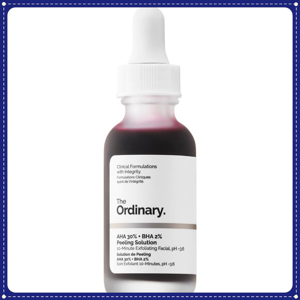Tẩy Tế Bào Chết Mặt The Ordinary AHA 30% + BHA 2% Peeling Solution 30ml kylie_shopp