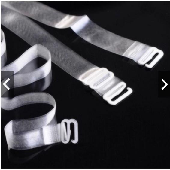 Dây quai áo lót ngực nhựa dẻo trong suốt bền đẹp