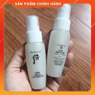 [TÁCH SET XÃ KHO ] Xịt Khoáng Whoo Bichup Moisture Anti Aging Mist 30ml