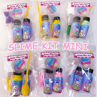 Bộ Kit làm Slime Basic - Kit làm Slime Cơ Bản Đủ Màu Thành Phẩm 120ML Có