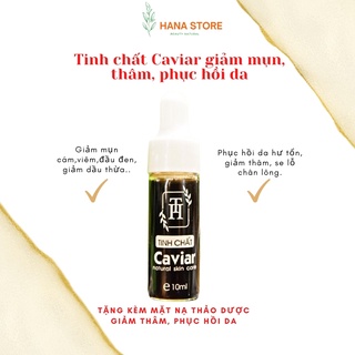 Tinh Chất Thảo Mộc Giảm Mụn Mờ Thâm Kiềm Dầu Dành Cho Da Nhạy Cảm TH Natural Caviar 10ml