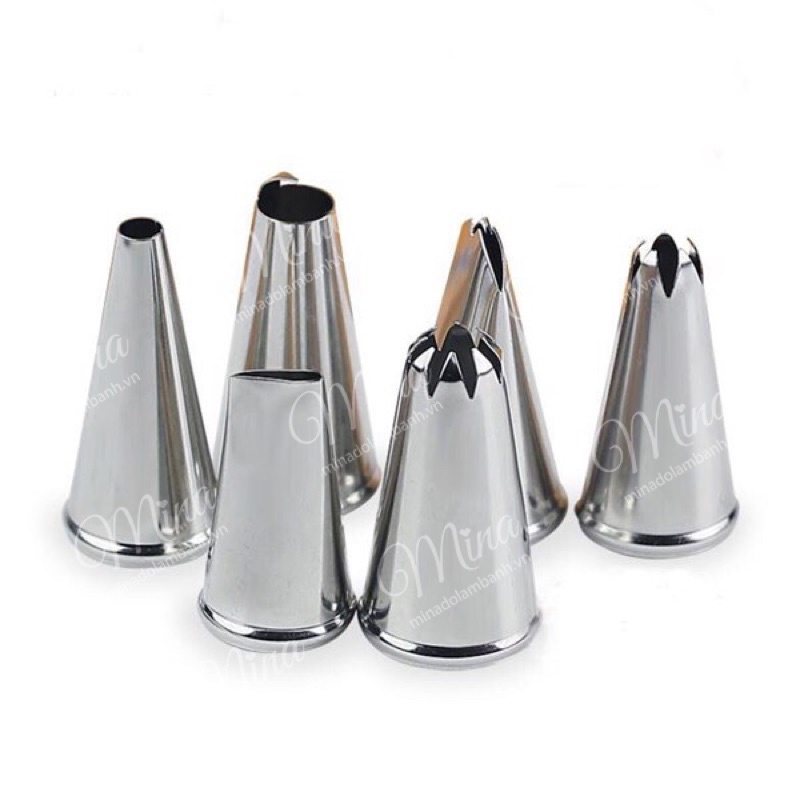 Bộ 6 Đui Bắt Kem cơ bản