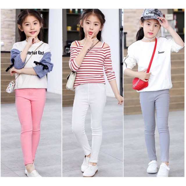 Quần legging bé gái