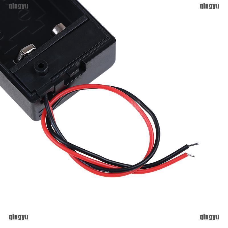 Hộp Đựng Pin 9V Volt PP3 dc Kèm Công Tắc on / off