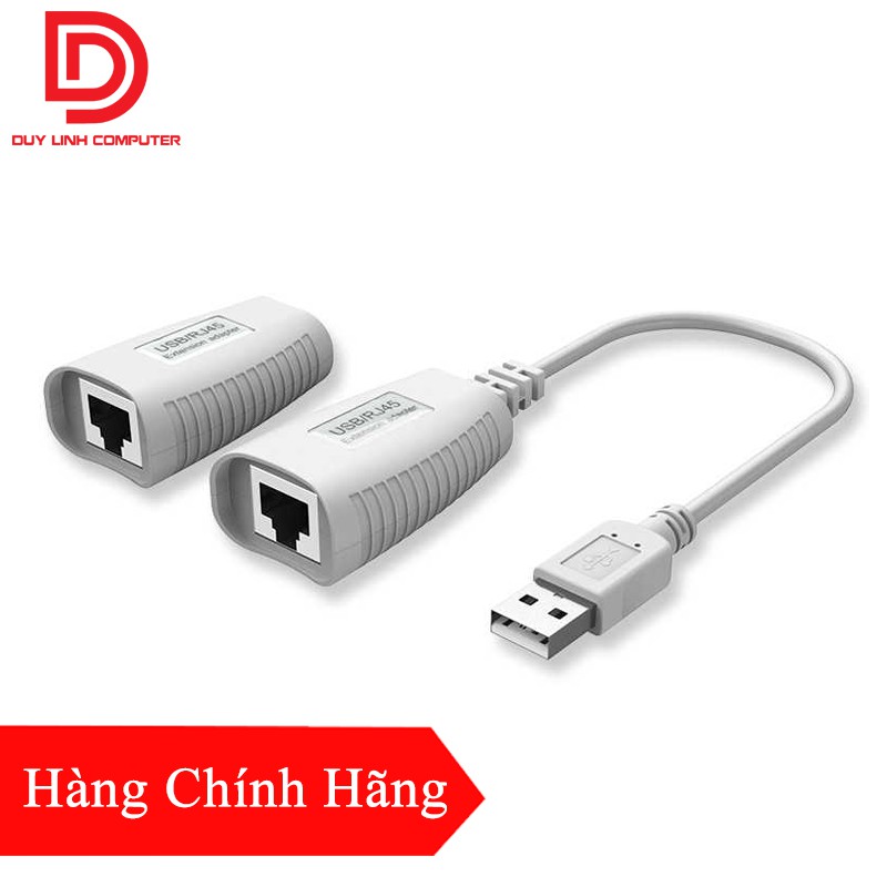 Bộ nối dài USB kéo dài 45m qua dây mạng RJ45 MT-Viki 150FT - Hàng Chính Hãng