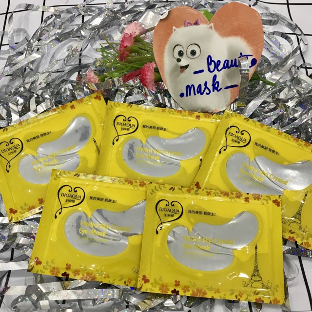 🔆☀️ Mặt nạ mắt hoa cúc - panda nội địa Trung của nhà Bioaqua ( hàng sẵn) ☀️🔆 | Thế Giới Skin Care