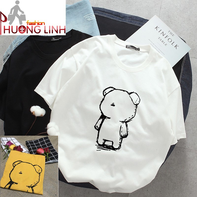 [Có video] Áo thun nam hình con gấu - Thời Trang Phương Ling - Bảo hành 7 ngày - 17062020559 | BigBuy360 - bigbuy360.vn