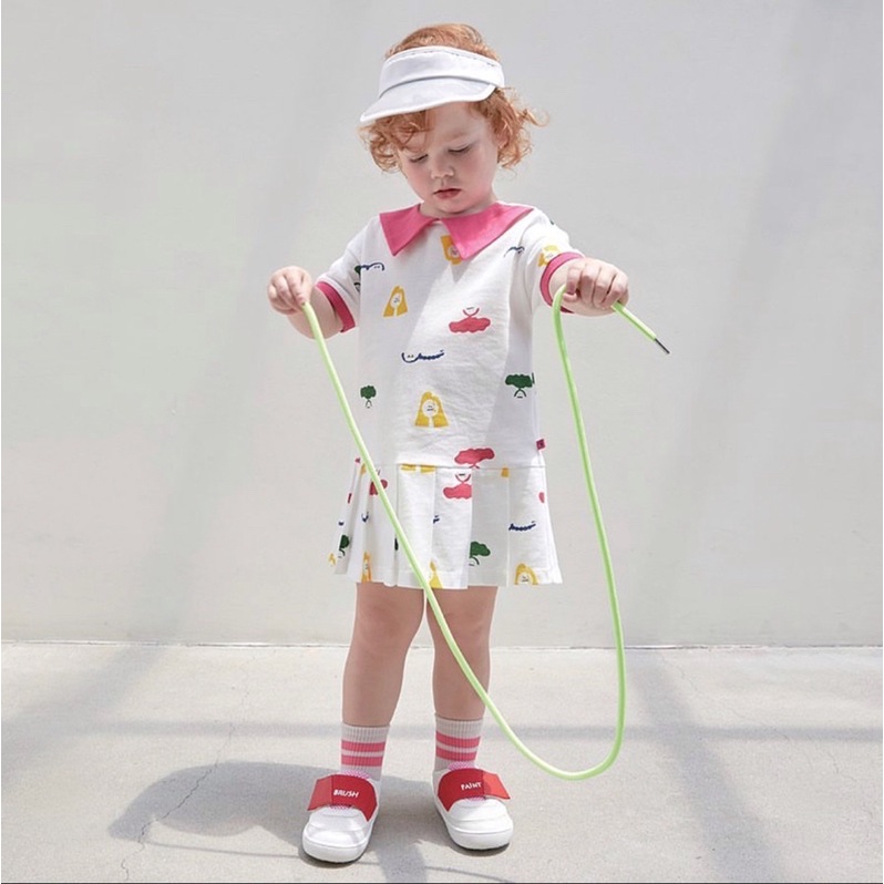 Đầm Moimoln VN xuất Hàn dư xịn bé gái