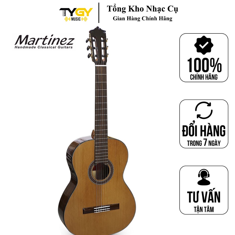 Đàn Guitar Classic Cao Cấp Martinez MC48 -Tặng Kèm Bao Đàn,Capo,Pick