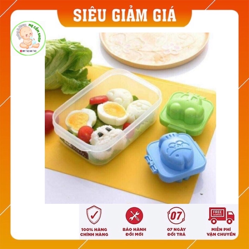 Khuôn cơm hình thú . Khuôn tạo hình cơm cho bé ( Sét 6 chiếc siêu yêu )