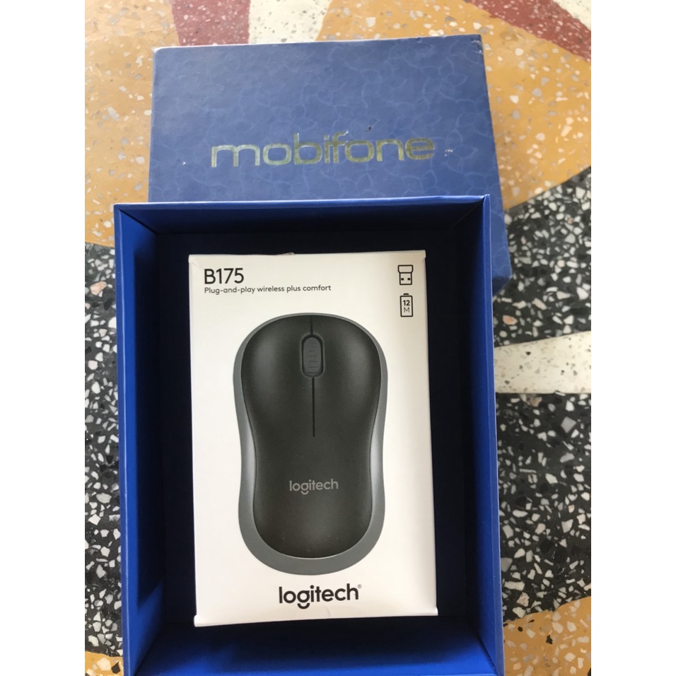 Chuột máy tính không dây Logitech B175